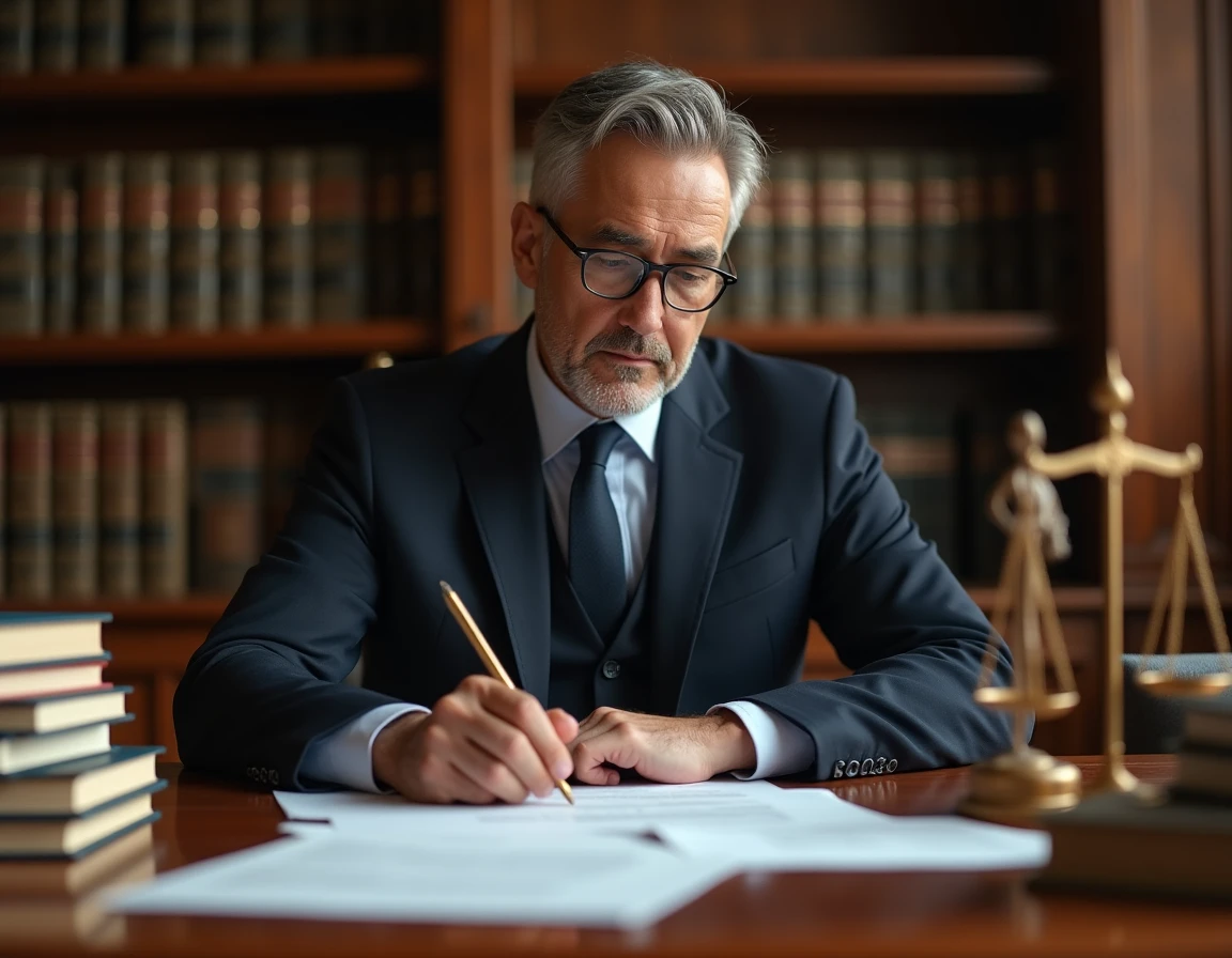 Juriste analysant des documents légaux sur la réglementation française des implants GPS sous-cutanés